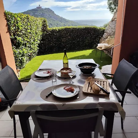 Daire T2 Vue Mer, Jardin Clos, Village Cap Esterel St Raphael